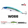 Original WEEBASS Minnow 70s Sinking Wobbler-Set | Alle 9 Farben