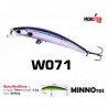 Original WEEBASS Minnow 70s Sinking Wobbler-Set | Alle 9 Farben