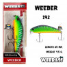 Original WEEBASS Weeber Sinking Wobbler 65mm 9,5g Modell W0192